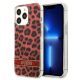 Guess GUHCP13LHSLEOR iPhone 13 Pro / 13 6.1" rot/roter Hardcase Leopard