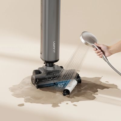 14. UWANT D800 Nass- und Trockensauger mit Wischfunktion und Ladestation – Grau