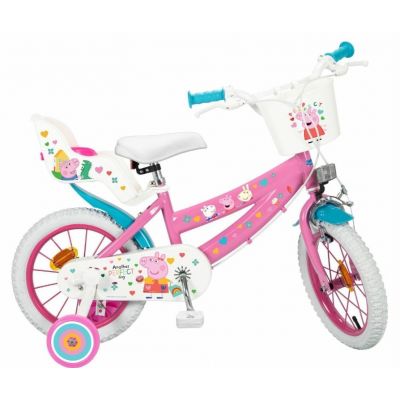 6. Kinderfahrrad 14" Peppa Pig rosa 1495