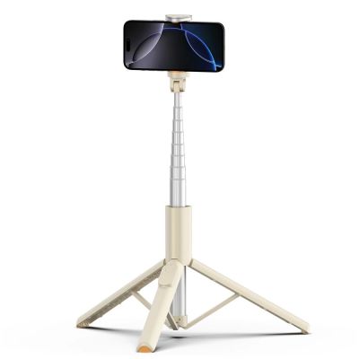 5. Selfie-Stick Tech-Protect L09S mit Stativ - beige