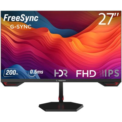 27" Rampage Crimson FHD 200Hz 1ms Fast IPS Gaming-Monitor