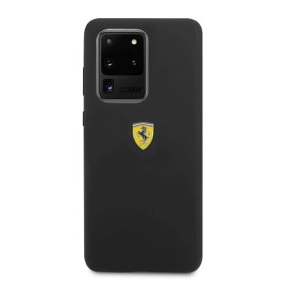 3. Ferrari Hardcase FESSIHCS69BK S20 Ultra G988 schwarz/schwarzes Silikon