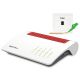 FRITZ!Box 5590 Glasfaser-WLAN-Router Gigabit-Ethernet Dualband (2,4 GHz/5 GHz) Weiß