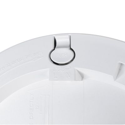 5. LED-Deckenpanel 7-in-1, Einbau- und Aufputzmontage, ultraflach, 30 W, 3 Farben (Weiß, Nordweiß, Uhrzeigersinn), LED4U LD142, Mikrowellen-Einbaunetzteil