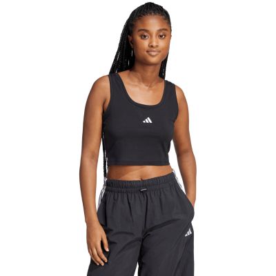 10. adidas Essentials Baumwoll-T-Shirt mit kleinem Logo W JE1321