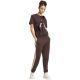 6. adidas Essentials Damen-T-Shirt mit kleinem Logo, braun, KX0795