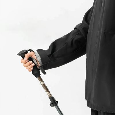 7. Qunature Nordic Walking Trekkingstock Aluminium 110 – 130 cm 1 Stk. - Braun