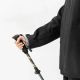 7. Qunature Nordic Walking Trekkingstock Aluminium 110 – 130 cm 1 Stk. - Braun