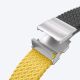 5. 2er-Set AmazingThing Blend Band für Apple Watch 45/46/49 mm - Gelb-Schwarz/Schwarz