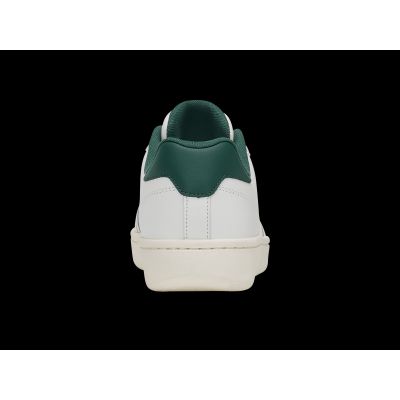 4. K-Swiss Sneakers COURT PALISADES BRIGHT WHITE/POSY GREEN/SNOW WHITE-M (06931-146-M)