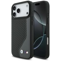 BMW M Carbon Logo MagSafe Hülle für iPhone 17 Pro Max – Graphit