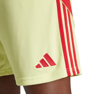 11. Herren adidas Tiro 24 Shorts gelb und rot JI6090