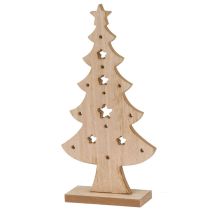 Dekorativer Weihnachtsbaum aus Holz, 32 cm, Stern