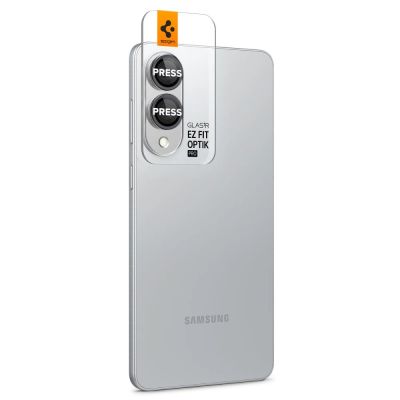 6. Spigen Optik Pro GLAS.TR "Ez Fit" 2er-Pack Kamera-Cover für Samsung Galaxy S25 Edge - Schwarz
