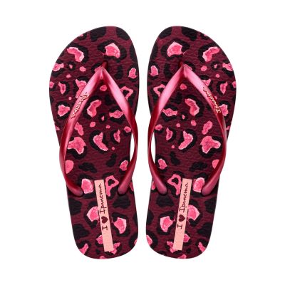 3. Ipanema Damen-Flip-Flops mit Tiermuster, Rosa 83846-BP657