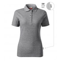 Reserve Damen Poloshirt (Dunkelgrau Melange (Markenlabel))