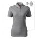 Reserve Damen Poloshirt (Dunkelgrau Melange (Markenlabel))