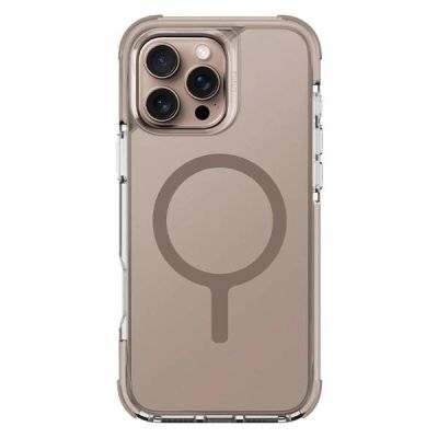 2. Uniq Combat iPhone 16 Pro 6,3" Hülle Magclick Charging Gold/Taupe Gold