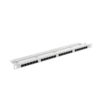 2. Lanberg Patchpanel PPU6-0024-S (0,5U; Kat. 6; 24xRJ-45)