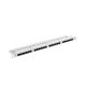 2. Lanberg Patchpanel PPU6-0024-S (0,5U; Kat. 6; 24xRJ-45)