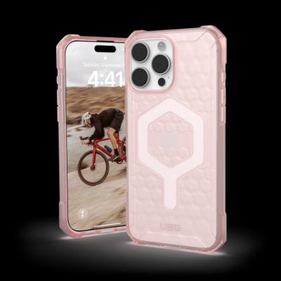 3. UAG Essential Armor Magsafe Hülle für iPhone 16 Pro Max – Rosa