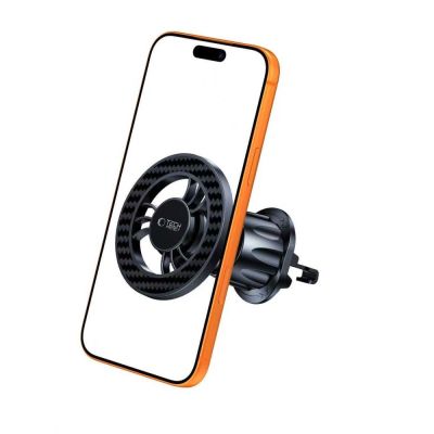 2. Tech-Protect N56 Magnetische MagSafe-Auto-Lüftungshalterung – Schwarz