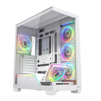 9. MODECOM VOLCANO STELLAR PLUS ARGB MIDI 5F WEISSES GEHÄUSE