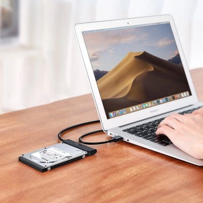 13. Ugreen HDD SSD 2,5'' SATA III 3.0 - USB 3.2 Gen 1 (USB 5 Gbit/s) Adapter schwarz (70609 CM321)