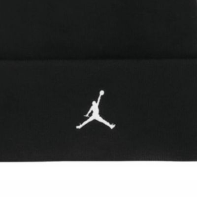 3. Air Jordan Peak Satin-gefütterte Mütze Schwarz - HJ3224-010