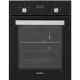 Simfer Backofen | 4207DERSP.1 | 47 l | Multifunktional | Manuell | Pop-up-Knöpfe | Dampffunktion | Höhe 59,5 cm | Breite 45 cm | Schwarz