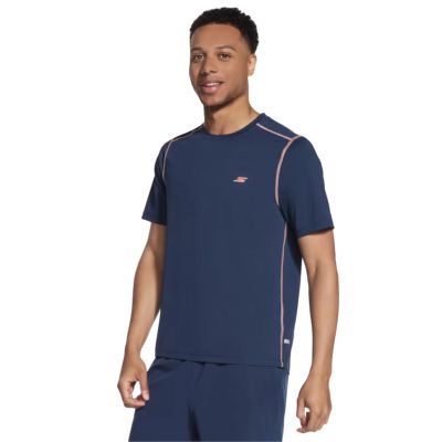 3. Skechers Go Dri All Day T-Shirt TS315-NVY Navy XL