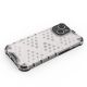 10. Wabenhülle für iPhone 14 gepanzerte Hybridhülle transparent