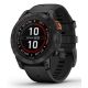 Garmin Fenix 7 Pro Solar Edition Schiefergrau/Schwarzes Band Sportuhr