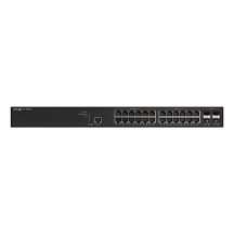 LANCOM GS-3628XP Managed L2/L3 2,5-Gbit/s-Ethernet-Router (100/1000/2500 Mbit/s) mit PoE-Unterstützung, 1 HE, Schwarz