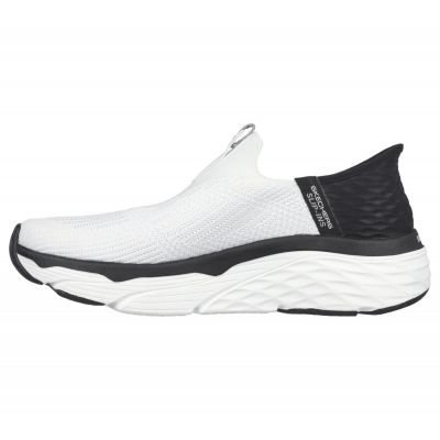 2. Skechers Slip-Ins: Max Cushioning – Glattes Weiß 38.5
