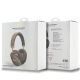 4. Guess GCube Metallic Script Logo Bluetooth On-Ear-Kopfhörer – Braun