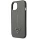 6. Guess GUHCP14SPSATLG iPhone 14 6.1 "Silber / Silber Hardcase SaffianoTriangle Logo