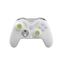 Dragonshock Nebula Pro Weißer Bluetooth Nintendo Switch Gamepad
