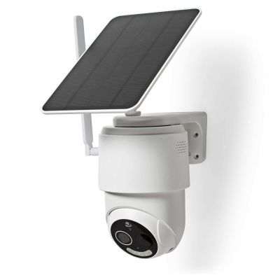 4. Nedis Smartlife 4G Außenkamera, IP65 Bewegungsmelder, Nachtsicht, Weiß
