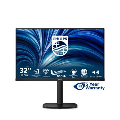 20. Philips 3000 Serie 32B2N3500/00 Computermonitor 80 cm (31,5") 2560 x 1440 px Quad HD LCD Schwarz