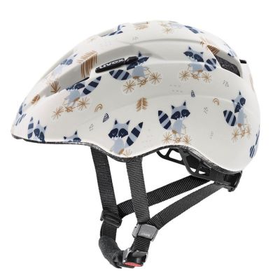 4. UVEX Kid 2 CC Kinderfahrradhelm 46-52 cm, Waschbär-Matt