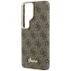 6. Guess 4G Script MagSafe Hülle für Samsung Galaxy S26 Ultra – Braun