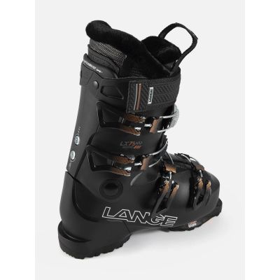 9. LANGE LX 75 W HV GW Schwarze Skischuhe