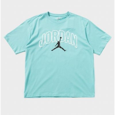 Air Jordan Brooklyn Arch Logo T-Shirt für Herren, Farbe: Washed Teal - IB7347-392