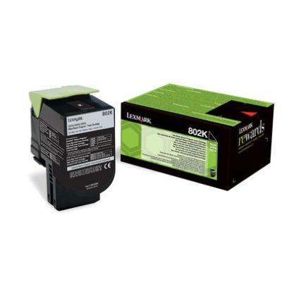 Lexmark Toner 80C20K0 Schwarz