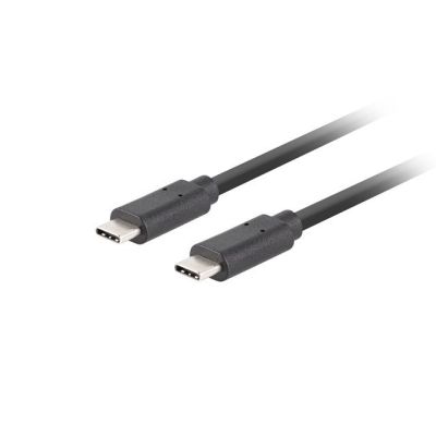 2. LANBERG KABEL USB-C M/M 3.2 GEN2 0,5M 10GB/S PD100W CA-CMCM-32CU-0005-BK