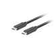 2. LANBERG KABEL USB-C M/M 3.2 GEN2 0,5M 10GB/S PD100W CA-CMCM-32CU-0005-BK