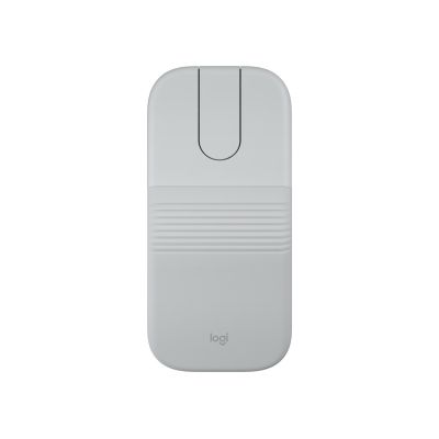 2. Logitech Mobi Mouse – Ultraportable kabellose Maus, Cremeweiß