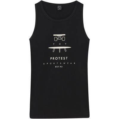 2. Herren-Tanktop PROTEST PRTPacu schwarz