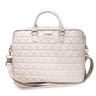 Guess Stepptasche für einen 16-Zoll-Laptop – Rosa